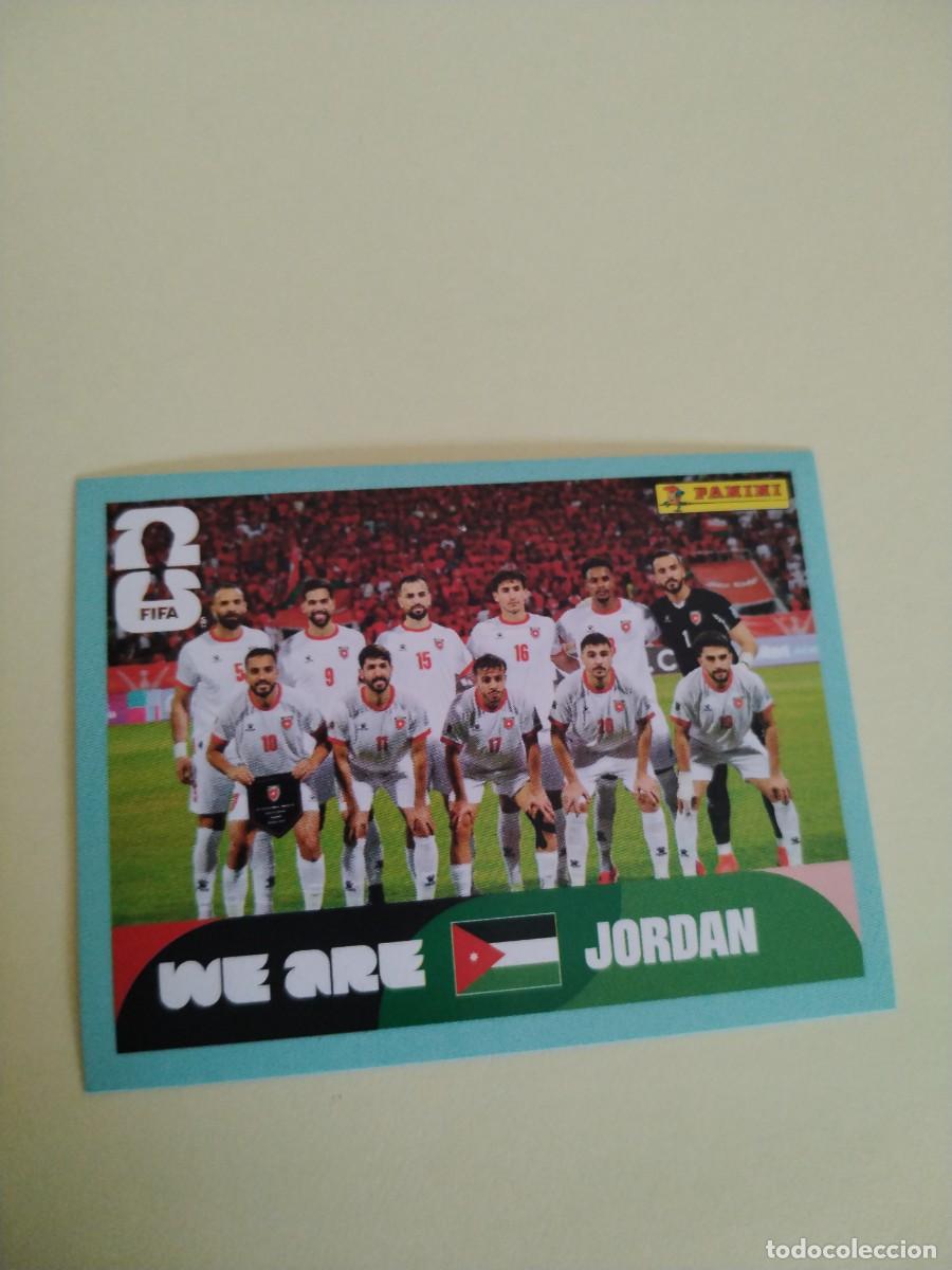 Cromos de f&uacute;tbol: CROMO MUNDIAL 2026 - JORDANIA JOR 13