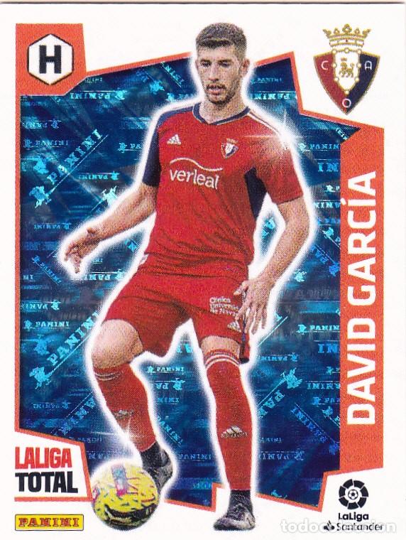 Figurine di Calcio: LALIGA TOTAL 2022-23 * DAVID GARC&Iacute;A N&ordm; 448 H&Eacute;ROE * NUEVO DE SOBRE (A-8)