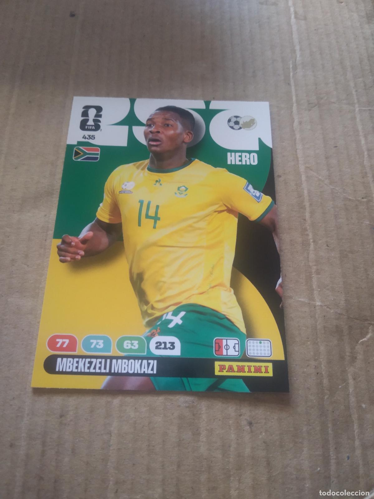 Figurine di Calcio: 435 MBEKEZELI MBOKAZI SUDAFRICA CROMO FUTBOL PANINI ADRENALYN MUNDIAL 2026 WORLD CUP