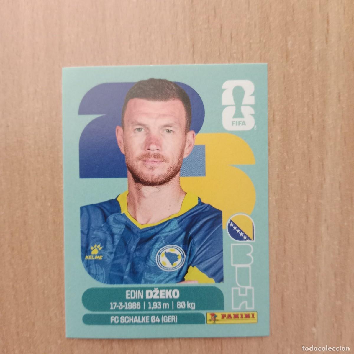 Cromos de f&uacute;tbol: Edin Džeko , BOSNIA-HERZEGOVINA , STICKER CROMO N&ordm; BIH 18 , FIFA WORLD CUP 2026 - PANINI - A&Ntilde;O 2026.