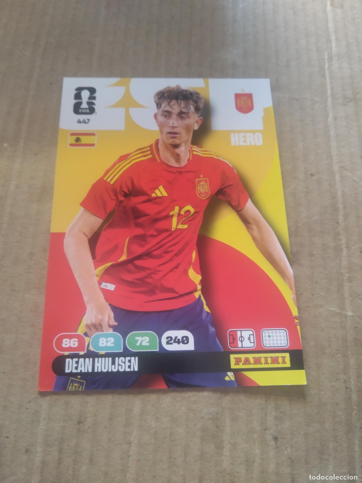 Cromos de f&uacute;tbol: 447 HUIJSEN ROOKIE ESPA&Ntilde;A CROMO FUTBOL PANINI ADRENALYN MUNDIAL 2026 WORLD CUP