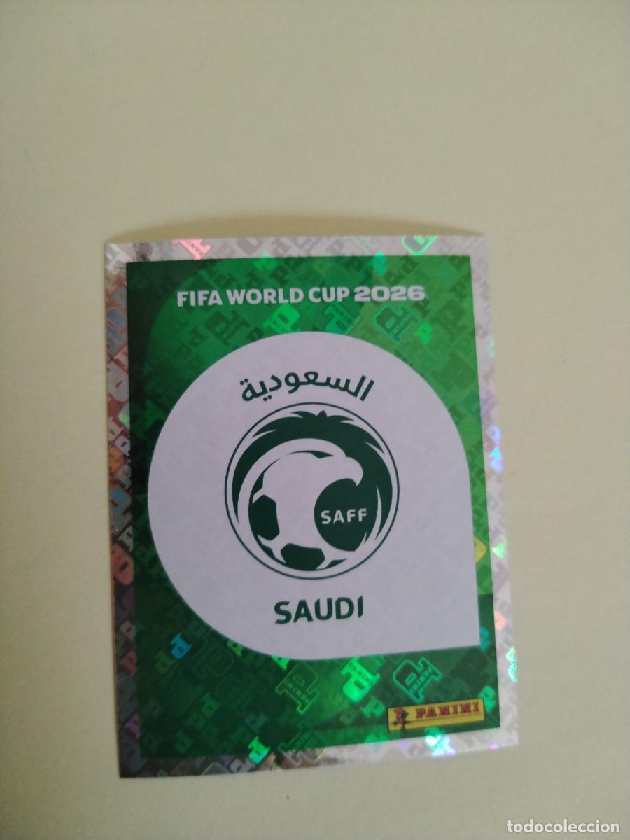 Cromos de f&uacute;tbol: CROMO MUNDIAL 2026 - ARABIA SAUDI KSA 1