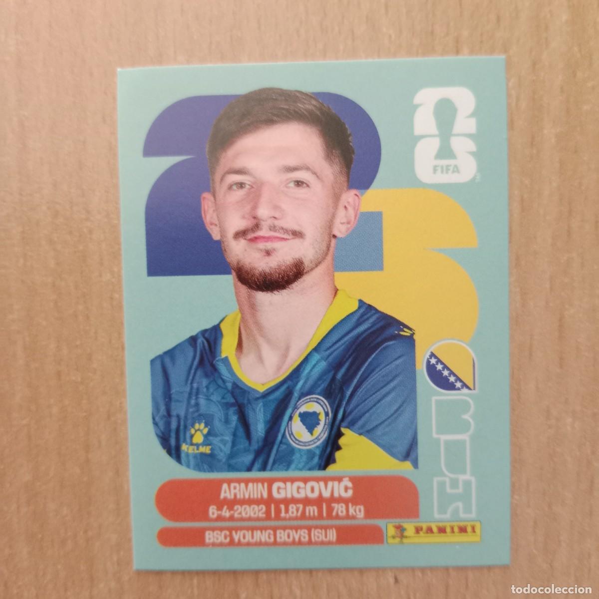 Cromos de f&uacute;tbol: Armin Gigović , BOSNIA-HERZEGOVINA , STICKER CROMO N&ordm; BIH 10 , FIFA WORLD CUP 2026 - PANINI - 2026.