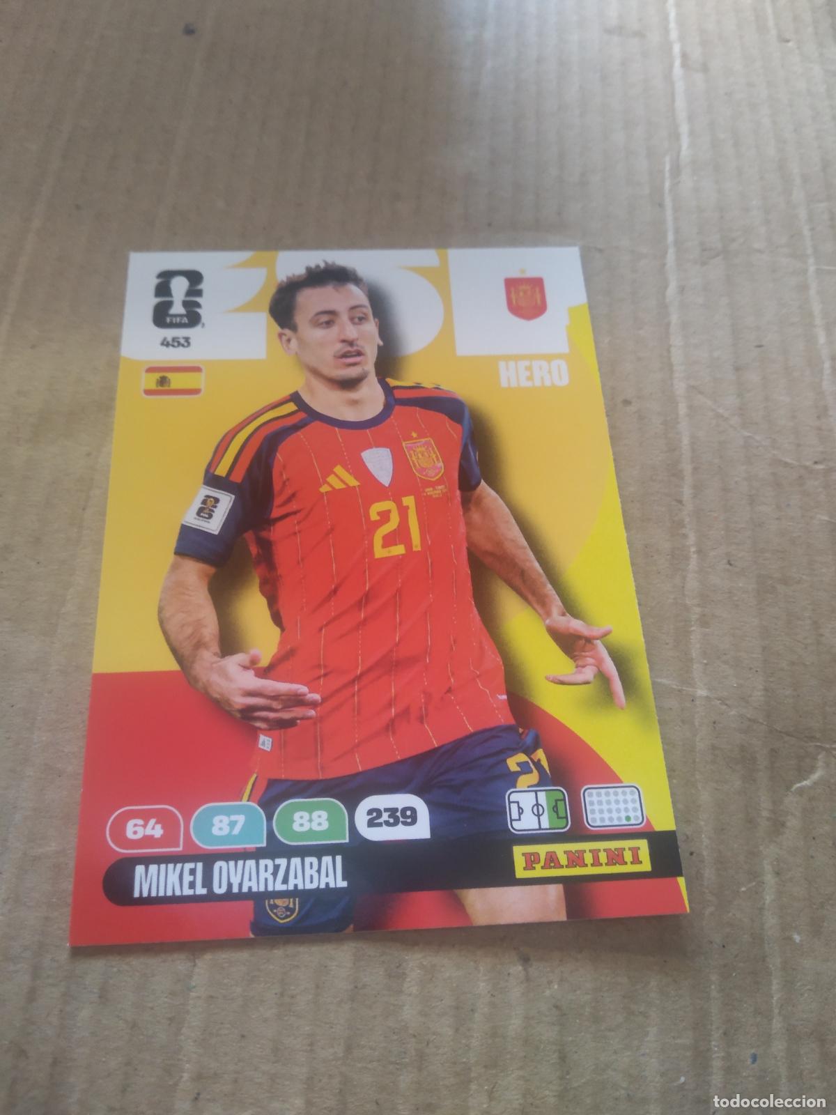 Cromos de f&uacute;tbol: 453 OYARZABAL ESPA&Ntilde;A CROMO FUTBOL PANINI ADRENALYN MUNDIAL 2026 WORLD CUP