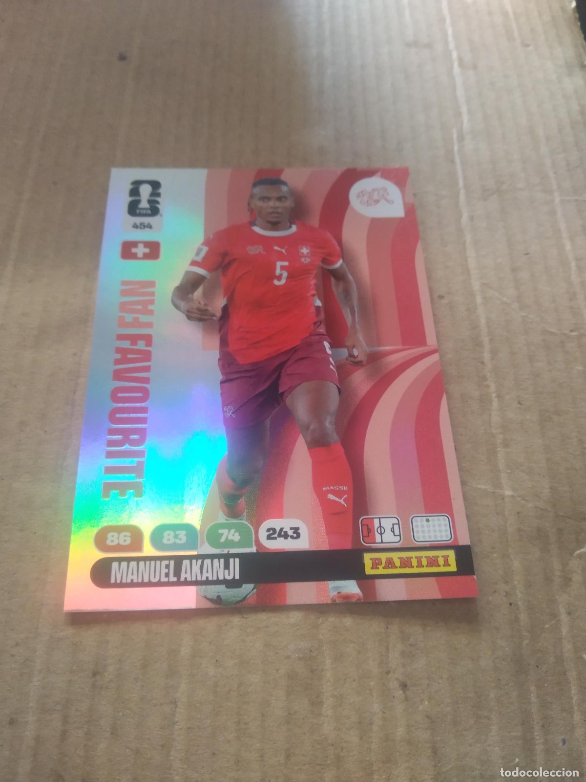 Cromos de f&uacute;tbol: 454 AKANJI SUIZA CROMO FUTBOL PANINI ADRENALYN MUNDIAL 2026 WORLD CUP