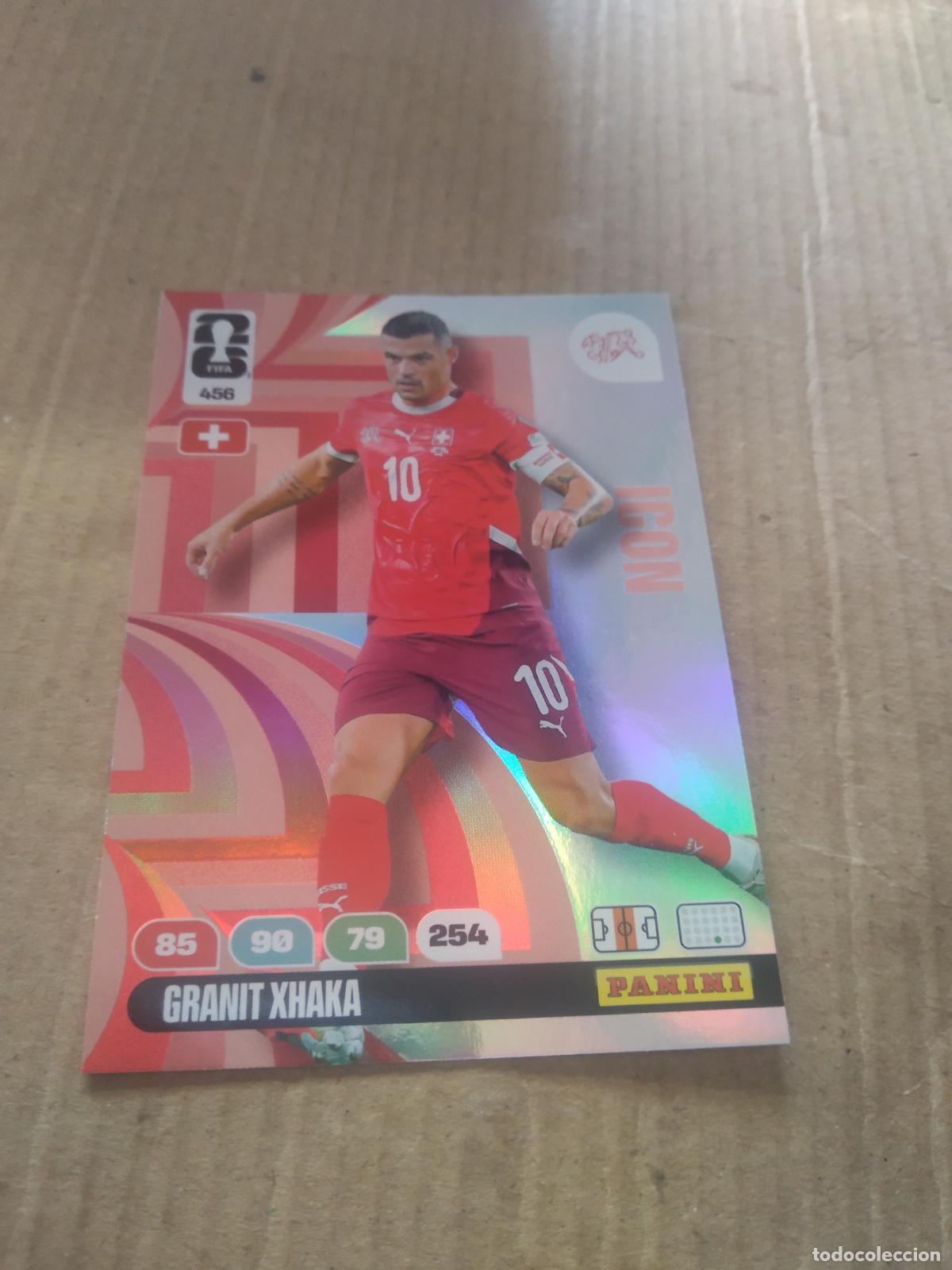 Cromos de f&uacute;tbol: 456 XHAKA SUIZA CROMO FUTBOL PANINI ADRENALYN MUNDIAL 2026 WORLD CUP