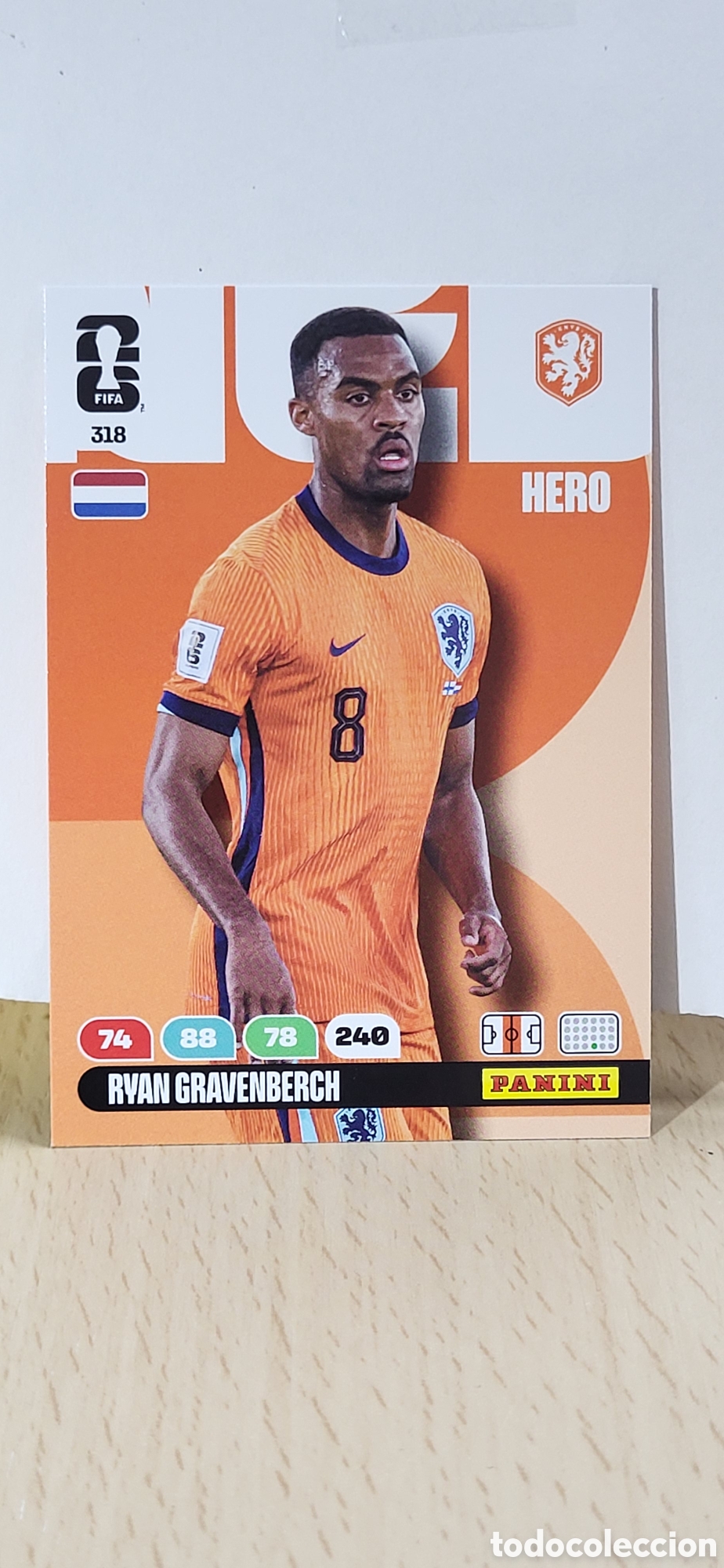 Cromos de Futebol: RYAN GRAVENBERCH PAISES BAJOS HOLANDA N&ordm; 318 ADRENALYN XL MUNDIAL 2026 26 FIFA WORLD CUP PANINI