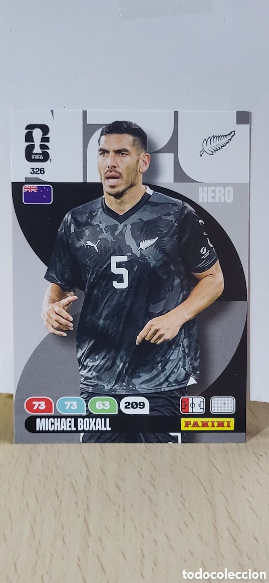 Cartes &agrave; collectionner de Football: MICHAEL BOXALL NUEVA ZELANDA N&ordm; 326 ADRENALYN XL MUNDIAL 2026 26 FIFA WORLD CUP PANINI