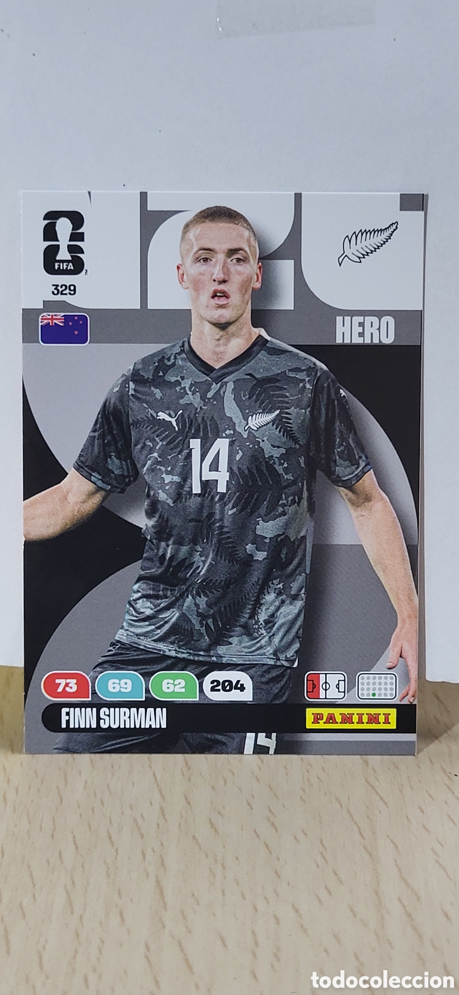 Cromos de Futebol: FINN SURMAN NUEVA ZELANDA N&ordm; 329 ADRENALYN XL MUNDIAL 2026 26 FIFA WORLD CUP PANINI