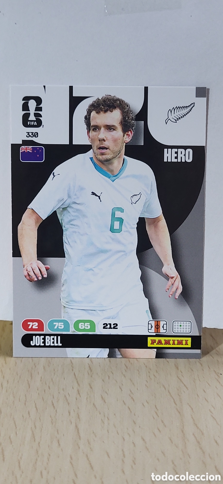 Cromos de Futebol: JOE BELL NUEVA ZELANDA N&ordm; 330 ADRENALYN XL MUNDIAL 2026 26 FIFA WORLD CUP PANINI