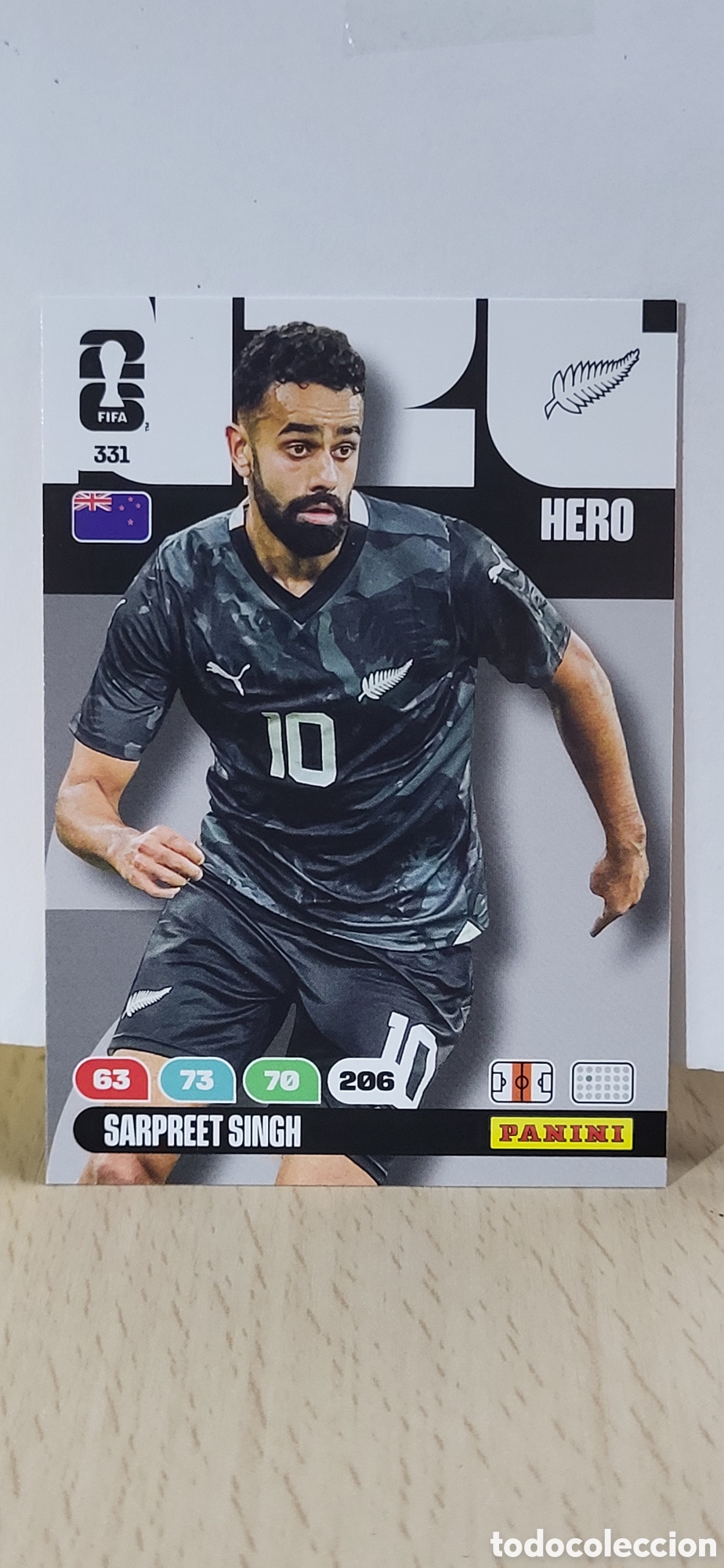 Cromos de Futebol: SARPREET SINGH NUEVA ZELANDA N&ordm; 331 ADRENALYN XL MUNDIAL 2026 26 FIFA WORLD CUP PANINI