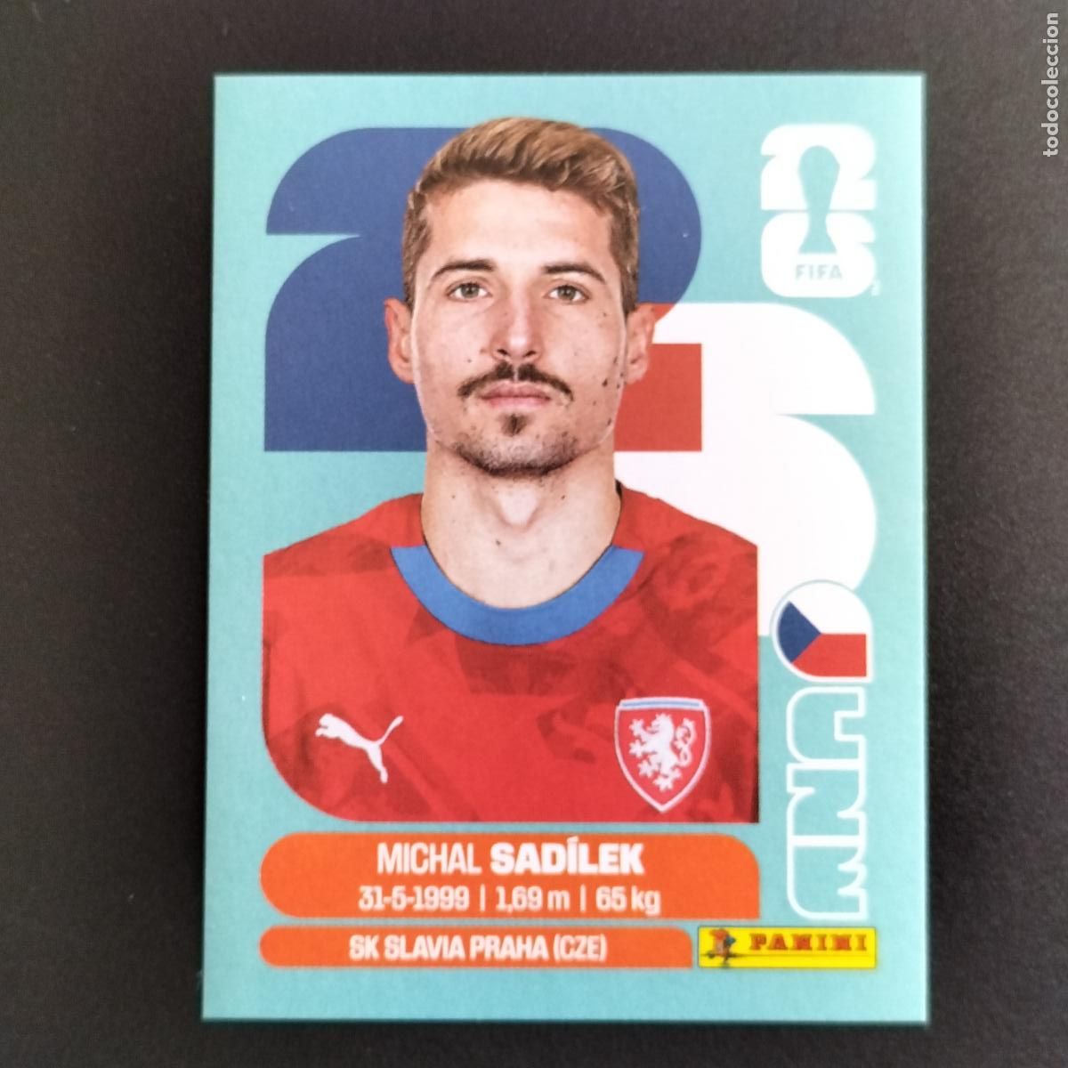 Cromos de f&uacute;tbol: CZE 9 MICHAL SADILEK REPUBLICA CHECA CROMOS STICKER MUNDIAL 26 2026 FIFA WORLD CUP PANINI