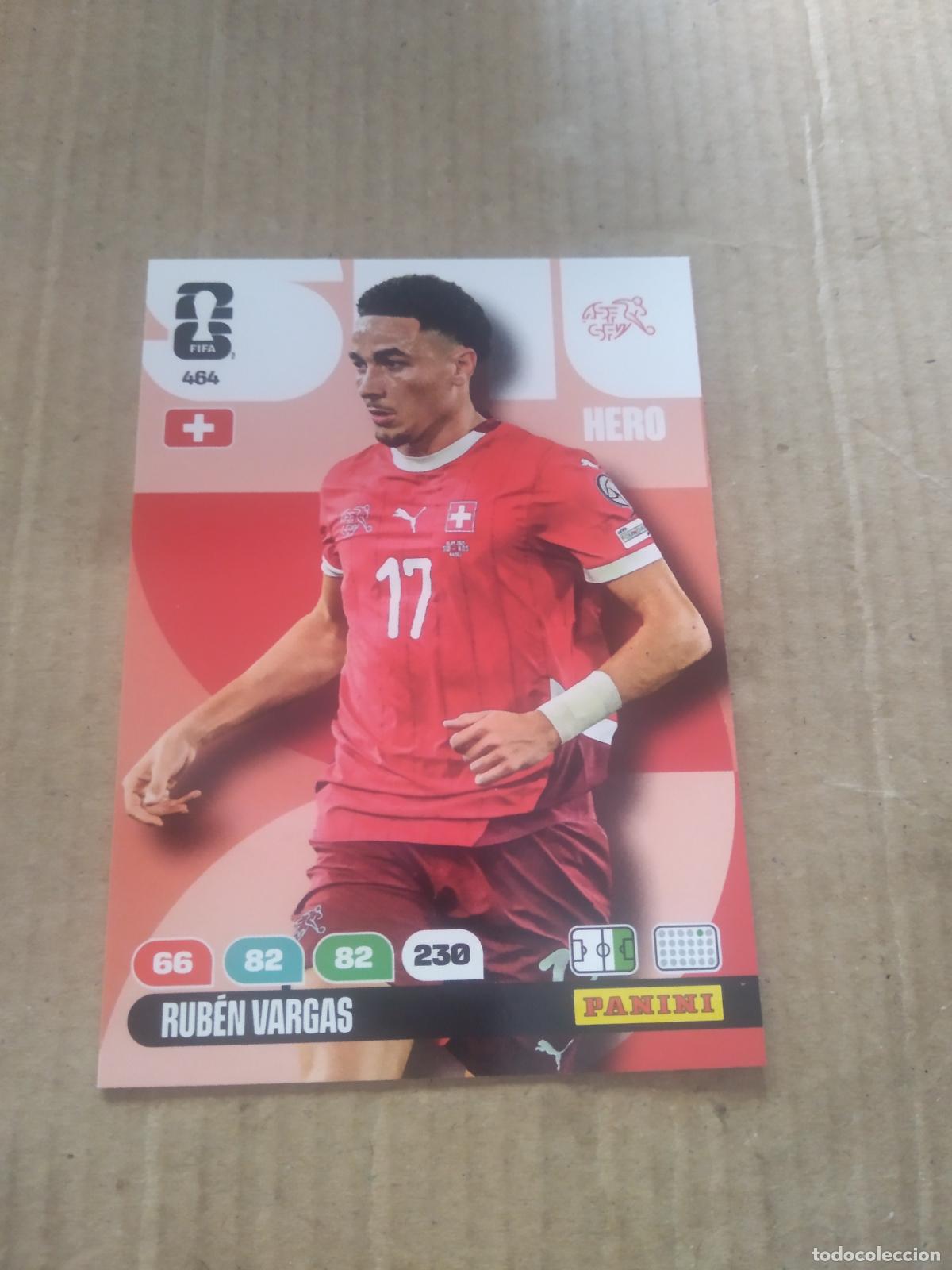 Cromos de f&uacute;tbol: 464 RUBEN VARGAS SUIZA CROMO FUTBOL PANINI ADRENALYN MUNDIAL 2026 WORLD CUP