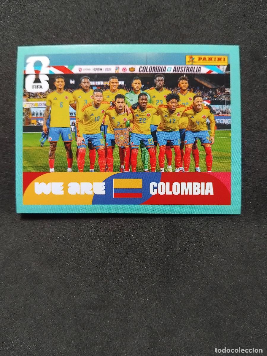 Cromos de f&uacute;tbol: WE ARE COLOMBIA - COL 13 - SELECCI&Oacute;N COMPLETA COLOMBIA - PANINI FIFA WORLD CUP 2026