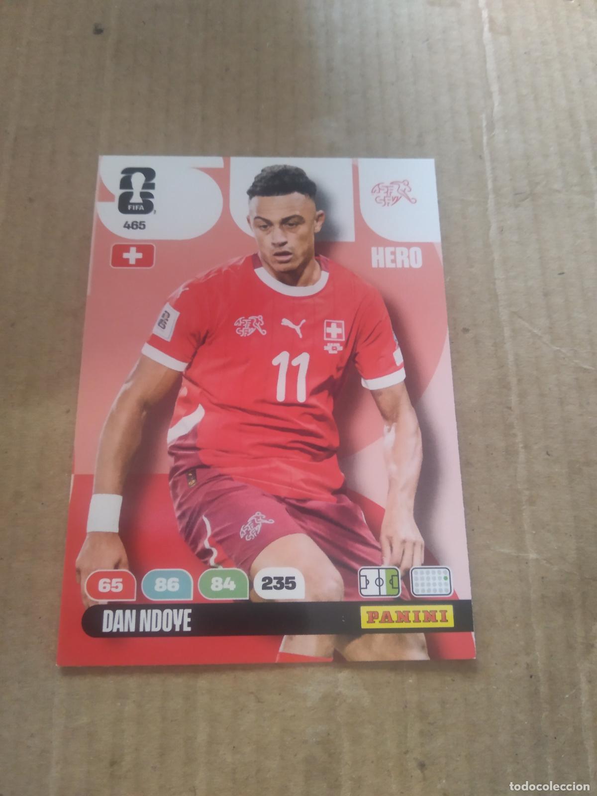Cromos de f&uacute;tbol: 465 DAN NDOYE SUIZA CROMO FUTBOL PANINI ADRENALYN MUNDIAL 2026 WORLD CUP