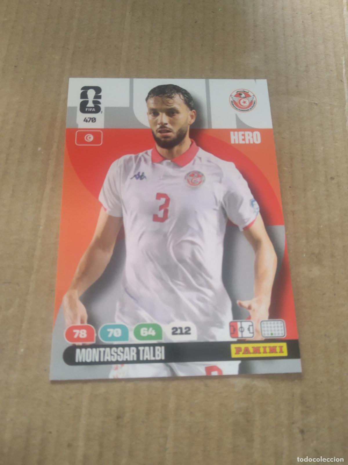 Cromos de f&uacute;tbol: 470 MONTASSAR TALBI TUNEZ CROMO FUTBOL PANINI ADRENALYN MUNDIAL 2026 WORLD CUP