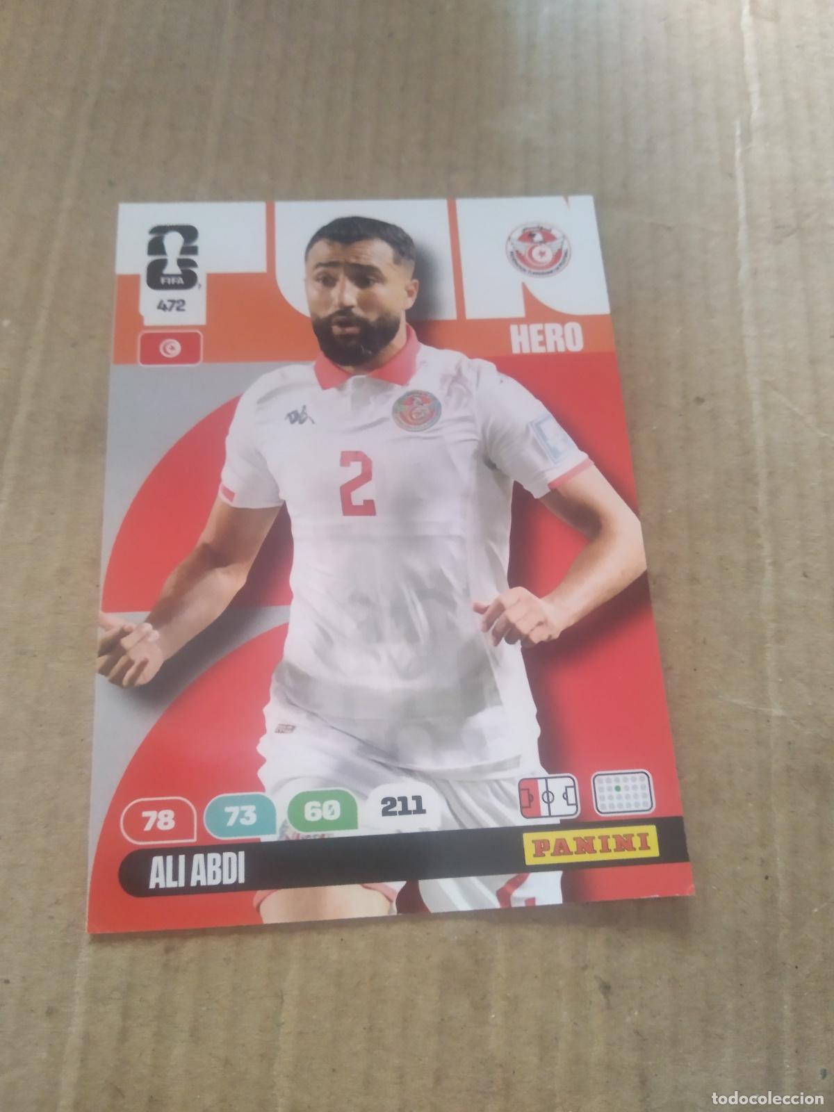 Cromos de f&uacute;tbol: 472 ALI ABDI TUNEZ CROMO FUTBOL PANINI ADRENALYN MUNDIAL 2026 WORLD CUP