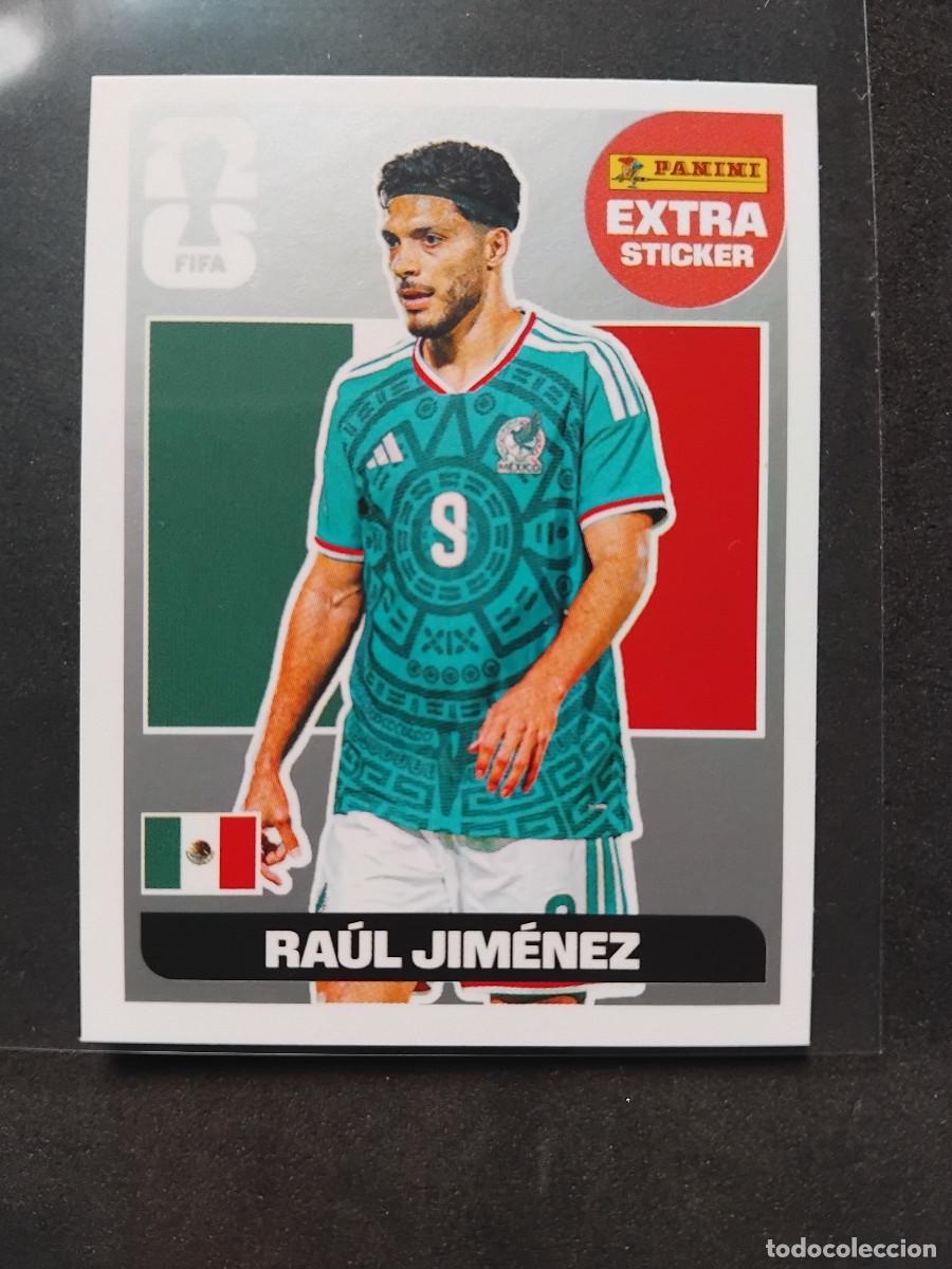 Cromos de f&uacute;tbol: EXTRA STICKER RA&Uacute;L JIM&Eacute;NEZ PLATA SILVER - M&Eacute;XICO M&Eacute;JICO - PANINI MUNDIAL FIFA WORLD CUP 2026
