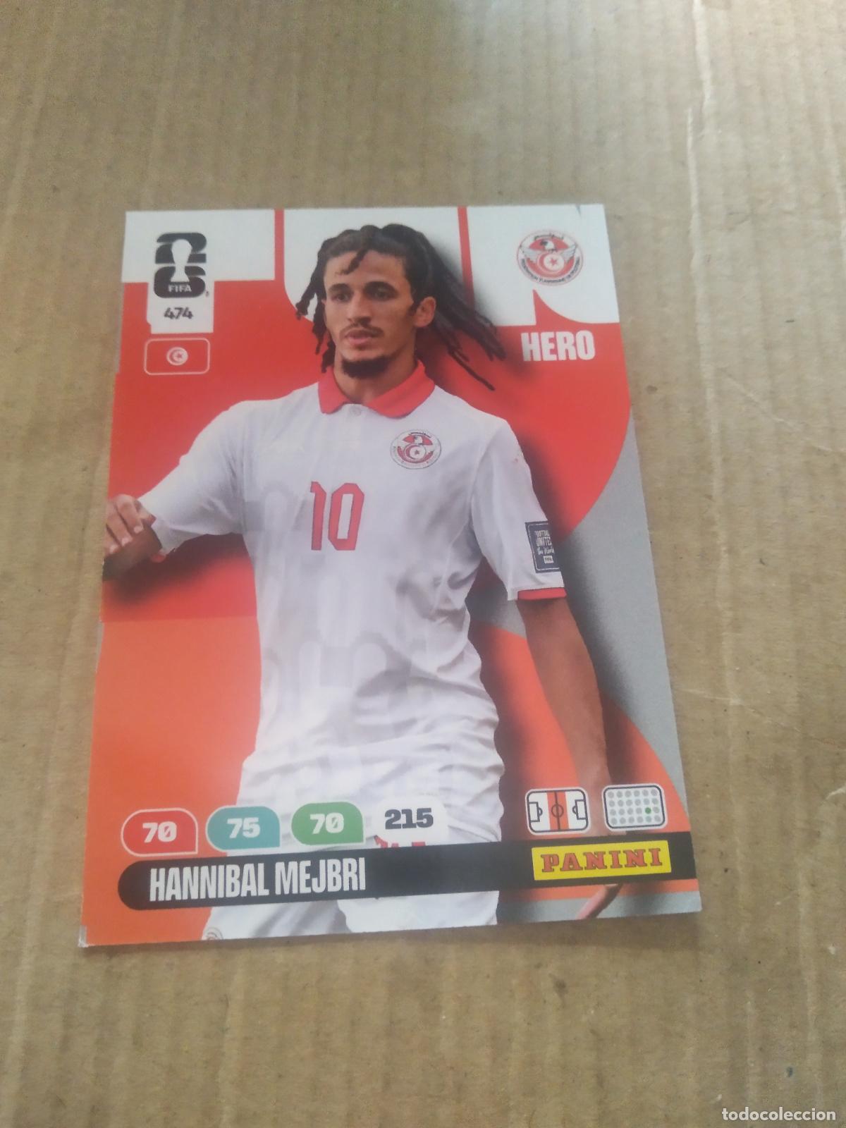 Cromos de f&uacute;tbol: 474 HANNIBA MEJBRI TUNEZ CROMO FUTBOL PANINI ADRENALYN MUNDIAL 2026 WORLD CUP