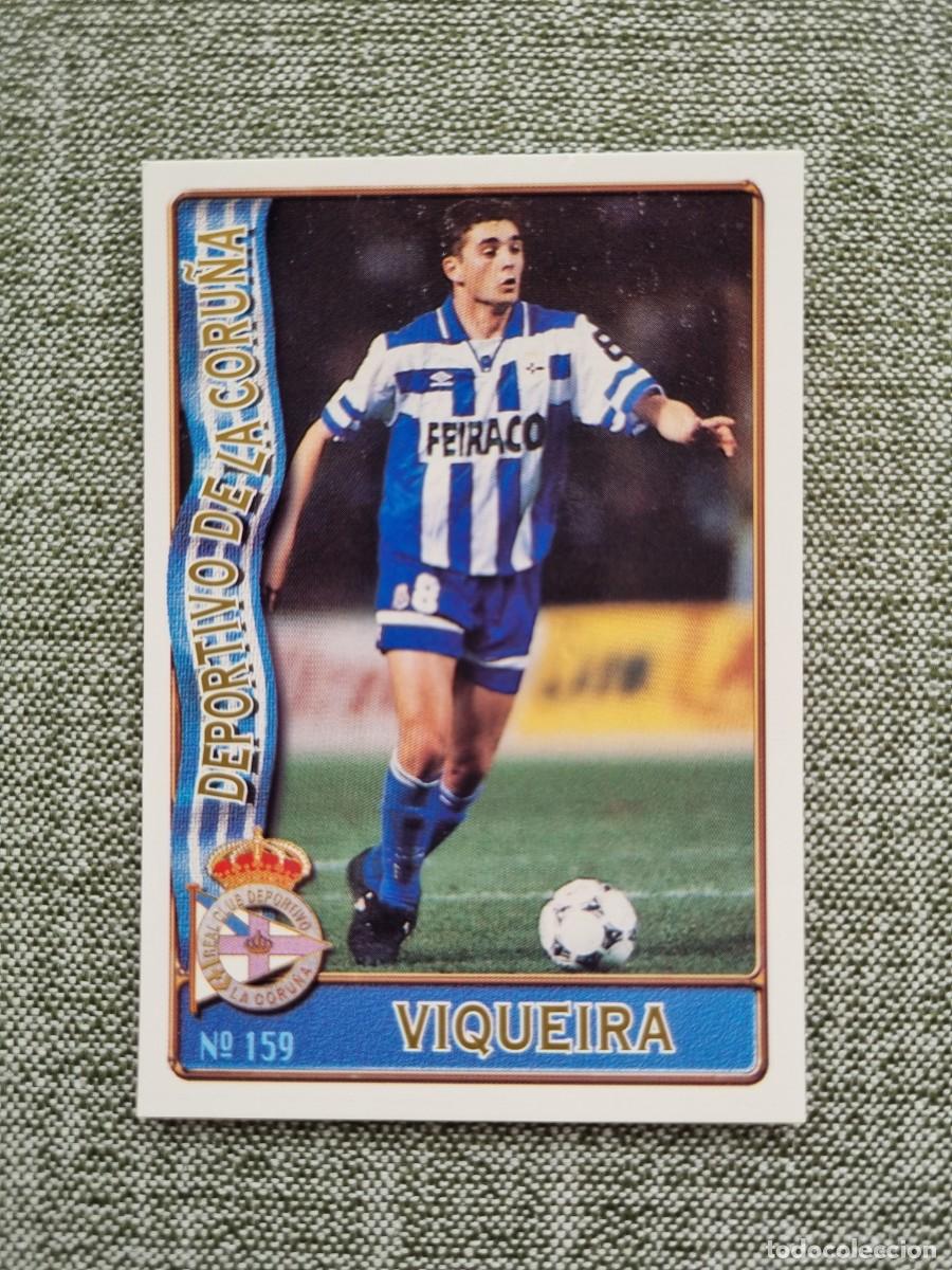 Cromos de f&uacute;tbol: 159 VIQUEIRA (RCD La Coru&ntilde;a). Las Fichas de la Liga 1996 1997 96 97 (Mundicromo)