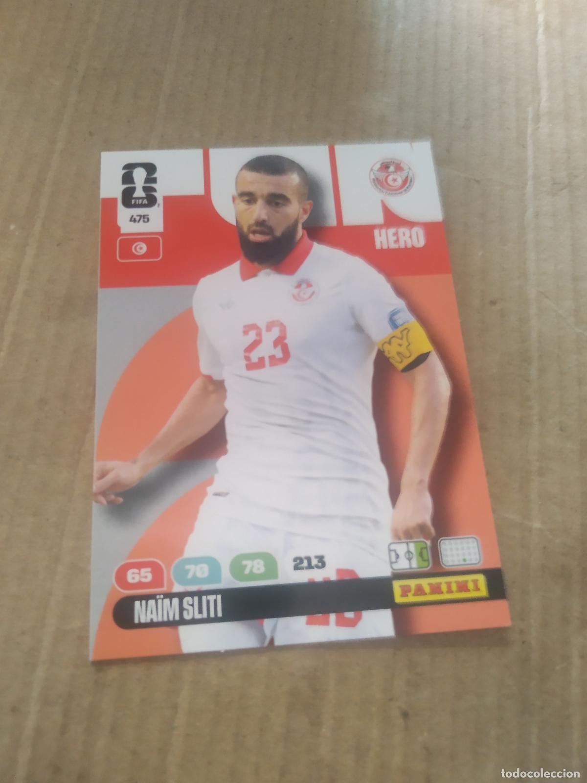 Cromos de f&uacute;tbol: 475 NAIM SLITI TUNEZ CROMO FUTBOL PANINI ADRENALYN MUNDIAL 2026 WORLD CUP