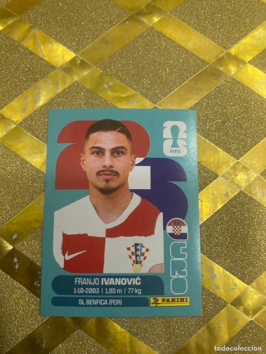 Cromos de f&uacute;tbol: CROMO DE F&Uacute;TBOL NUMERO CRO 20 FRANJO IVANOVIC CROACIA MUNDIAL 2026 MEXICO-EEUU-CANADA PANINI !