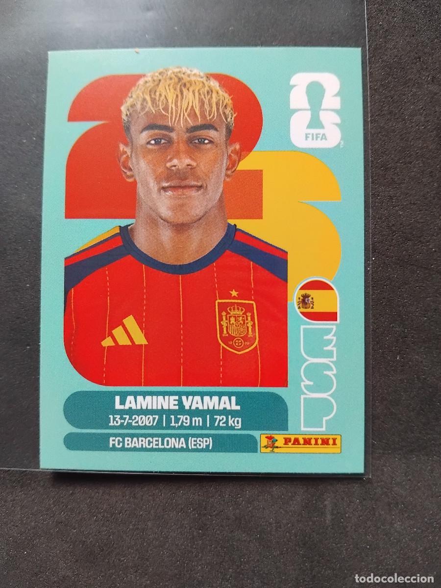 Cromos de f&uacute;tbol: ESP 5 LAMINE YAMAL - ESPA&Ntilde;A - PANINI FIFA WORLD CUP 2026 - MUNDIAL 2026 STICKER LAMIN JAMAL SPAIN