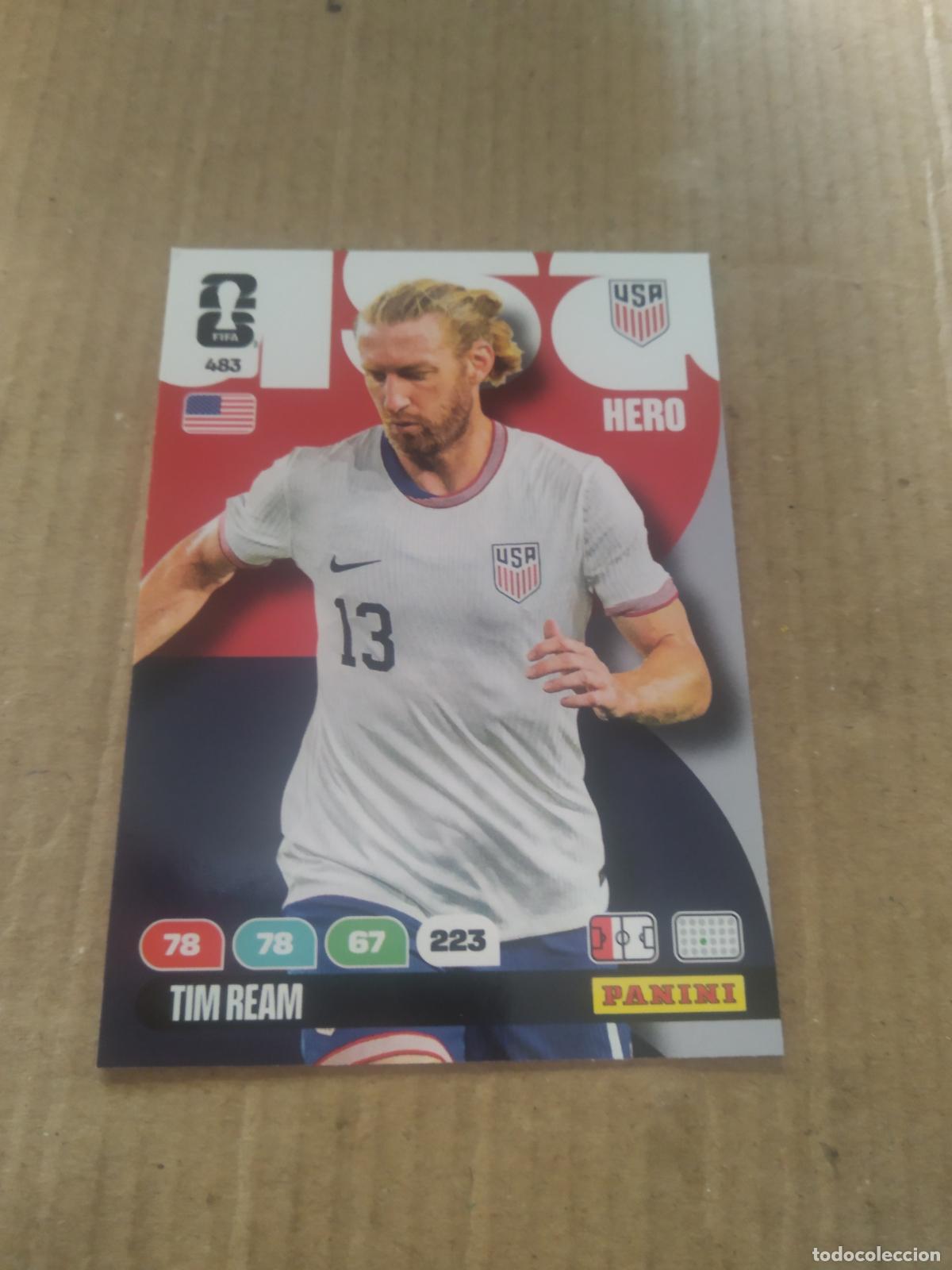 Cromos de f&uacute;tbol: 483 TIM REAM ESTADOS UNIDOS USA CROMO FUTBOL PANINI ADRENALYN MUNDIAL 2026 WORLD CUP