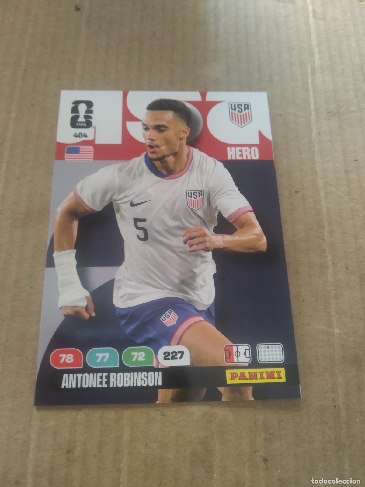 Cromos de f&uacute;tbol: 484 ANTONEE ROBINSON ESTADOS UNIDOS USA CROMO FUTBOL PANINI ADRENALYN MUNDIAL 2026 WORLD CUP