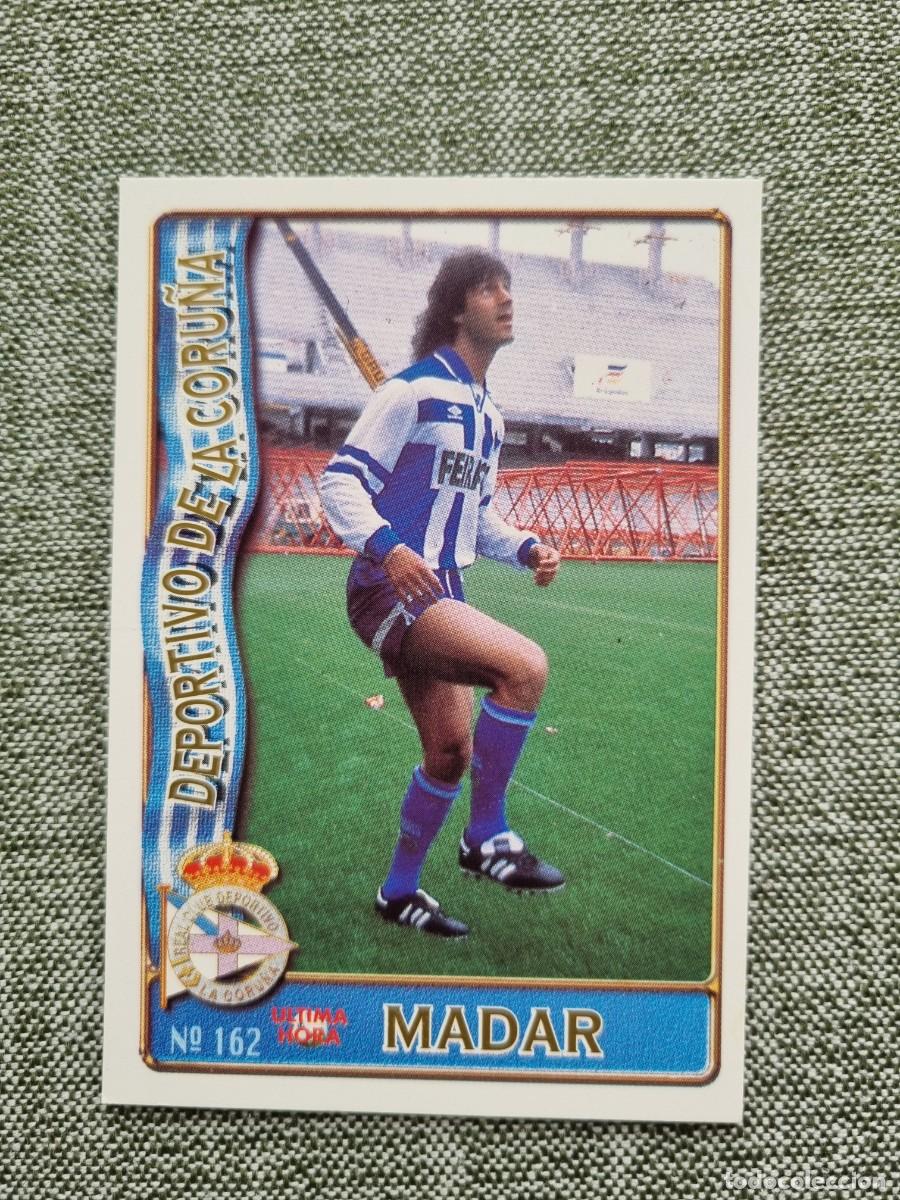 Cromos de Futebol: 162 MADAR (RCD La Coru&ntilde;a) &Uacute;LTIMA HORA. Las Fichas de la Liga 1996 1997 96 97 (Mundicromo)