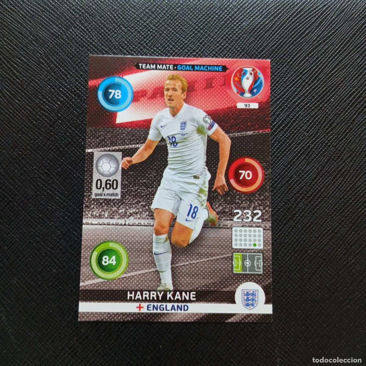 Cromos de f&uacute;tbol: 93 HARRY KANE INGLATERRA PANINI ADRENALYN FRANCIA EURO 2016 FUTBOL EUROCOPA 16 - A58 PG433