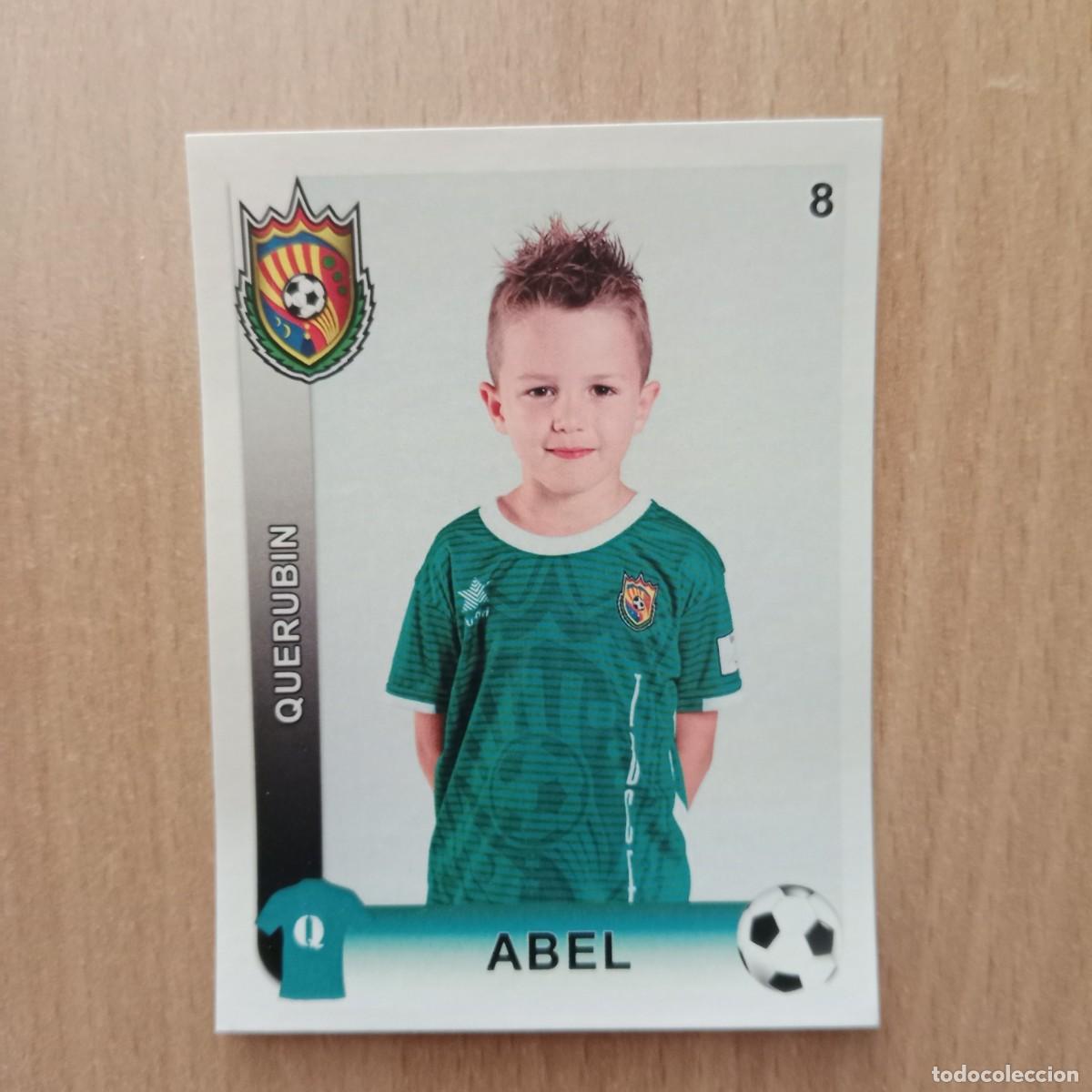 Cromos de f&uacute;tbol: ABEL - JUGADOR - QUERUB&Iacute;N - TAVERNES BLANQUES CLUB F&Uacute;TBOL - STICKER CROMO N&ordm; 8 - A&Ntilde;O 2018.