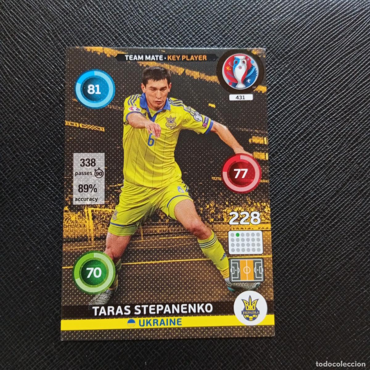 Cromos de f&uacute;tbol: 431 STEPANENKO UCRANIA PANINI ADRENALYN FRANCIA EURO 2016 FUTBOL EUROCOPA 16 - A58 PG442