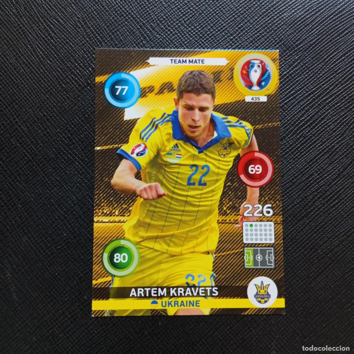 Cromos de f&uacute;tbol: 435 KRAVETS UCRANIA PANINI ADRENALYN FRANCIA EURO 2016 FUTBOL EUROCOPA 16 - A58 PG451