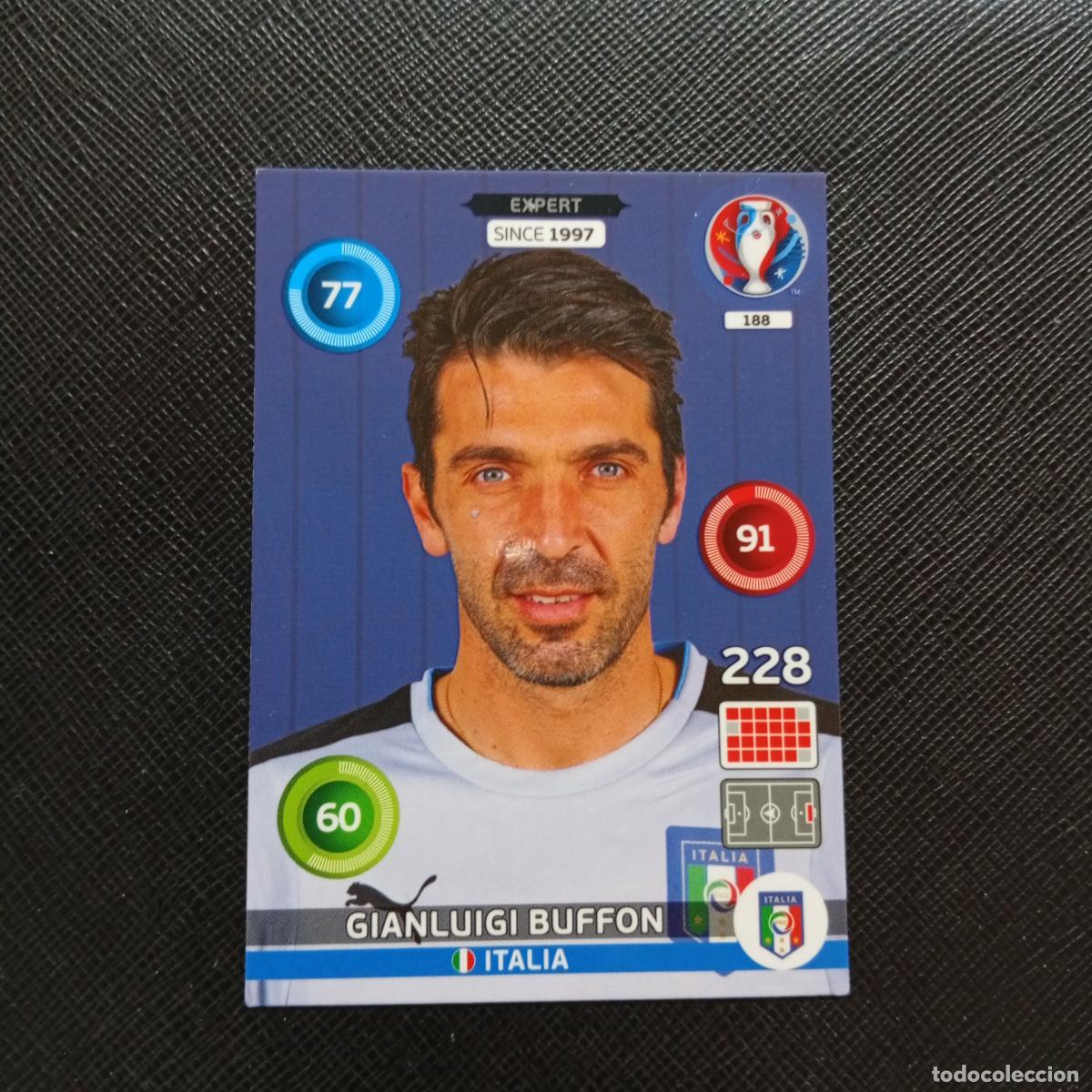 Cromos de f&uacute;tbol: 188 BUFFON ITALIA PANINI ADRENALYN FRANCIA EURO 2016 FUTBOL EUROCOPA 16 - A58 PG451
