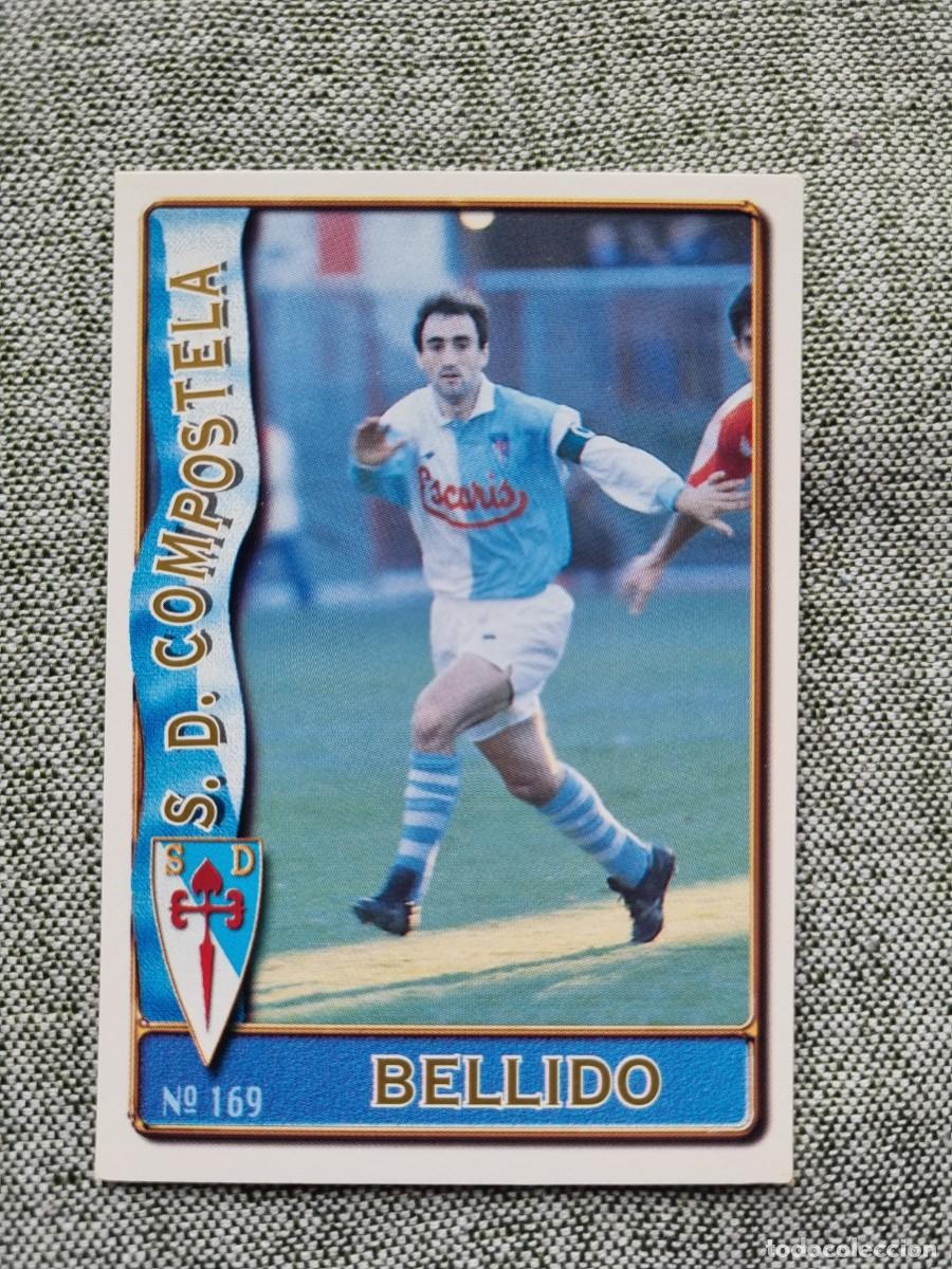 Cromos de f&uacute;tbol: 169 BELLIDO (SD Compostela). Las Fichas de la Liga 1996 1997 96 97 (Mundicromo)