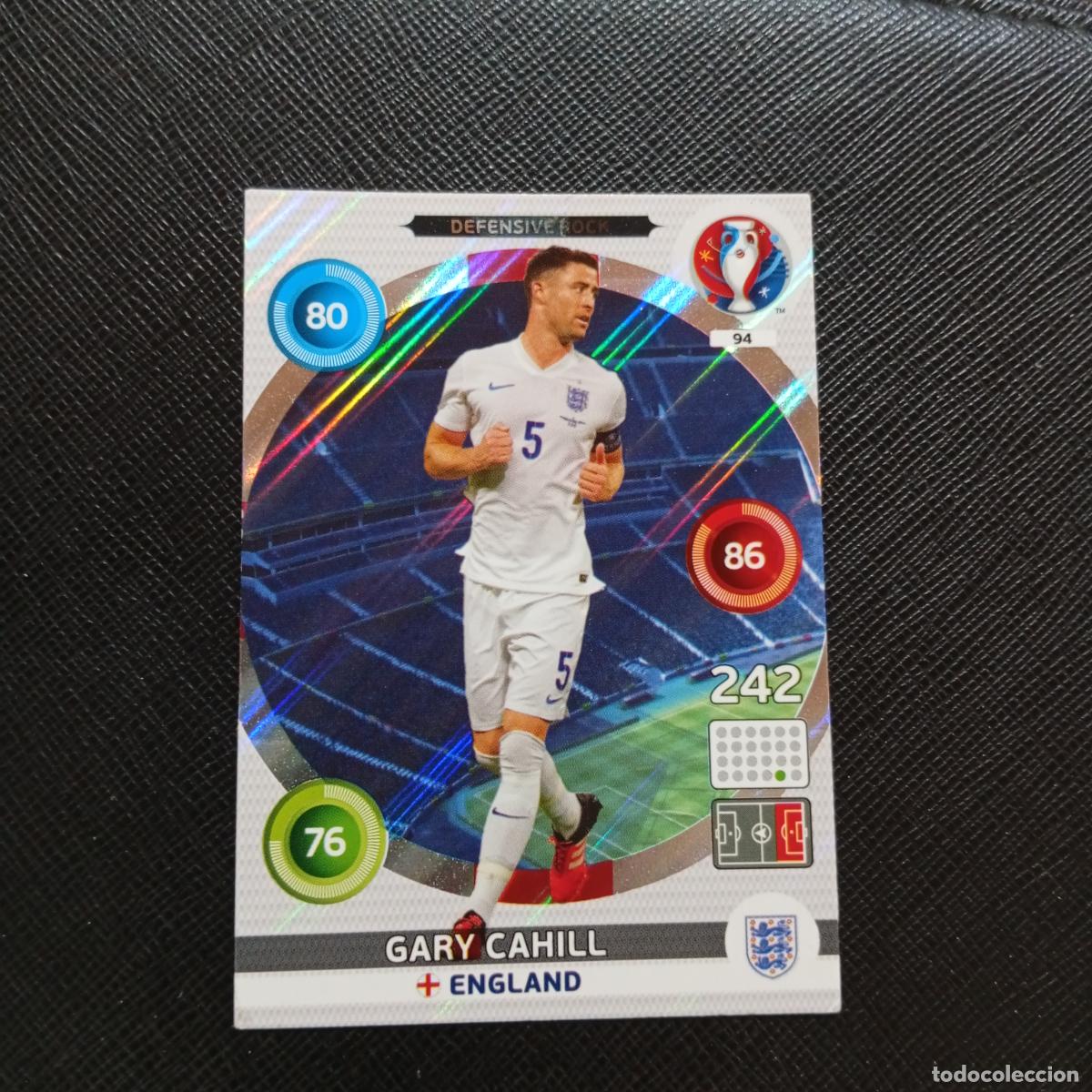 Cromos de Futebol: 94 GARY CAHILL INGLATERRA PANINI ADRENALYN FRANCIA EURO 2016 FUTBOL EUROCOPA 16 - A58 PG460