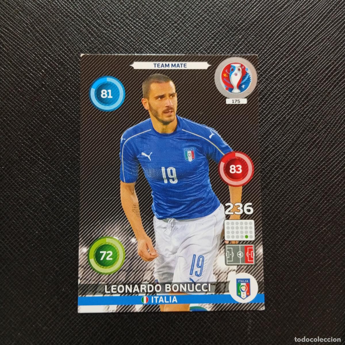 Cromos de Futebol: 175 BONUCCI ITALIA PANINI ADRENALYN FRANCIA EURO 2016 FUTBOL EUROCOPA 16 - A58 PG469