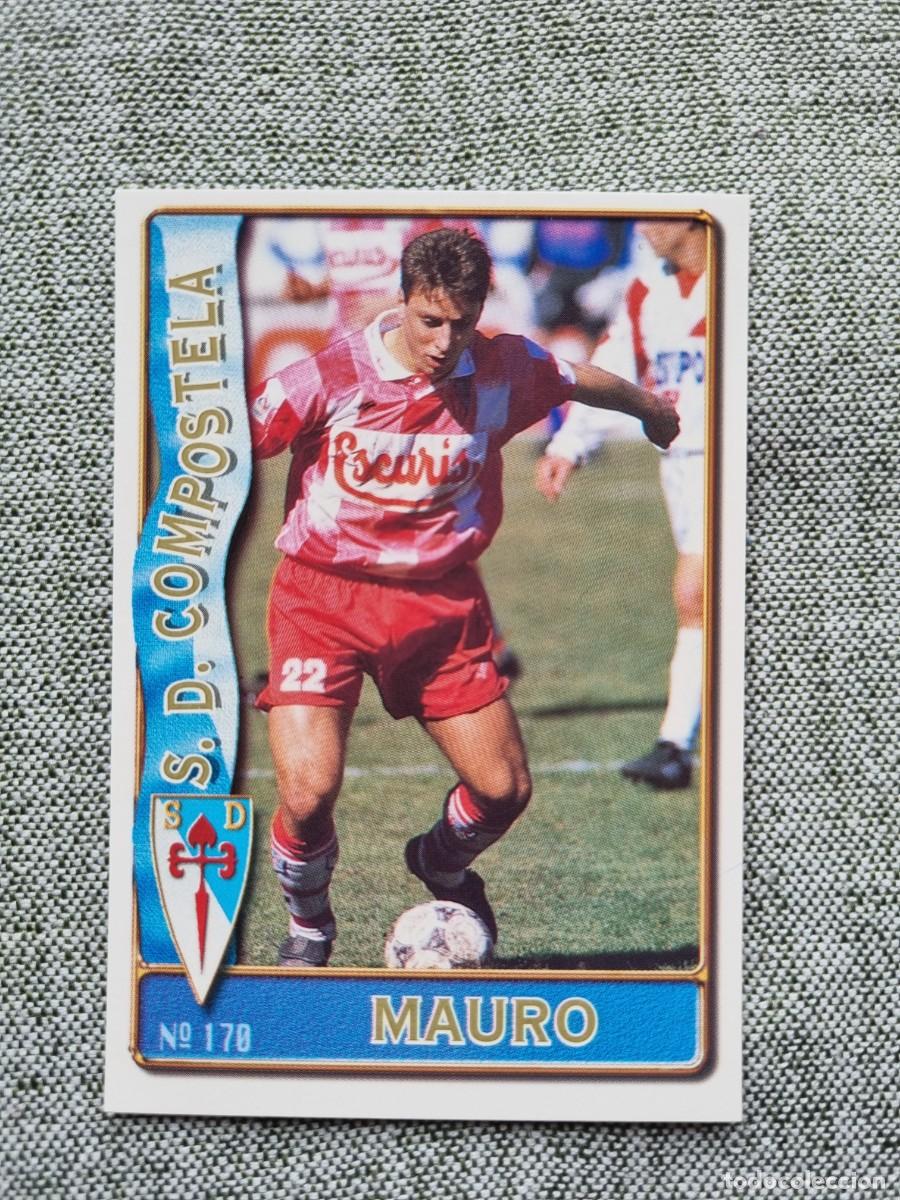 Cromos de f&uacute;tbol: 170 MAURO (SD Compostela). Las Fichas de la Liga 1996 1997 96 97 (Mundicromo)