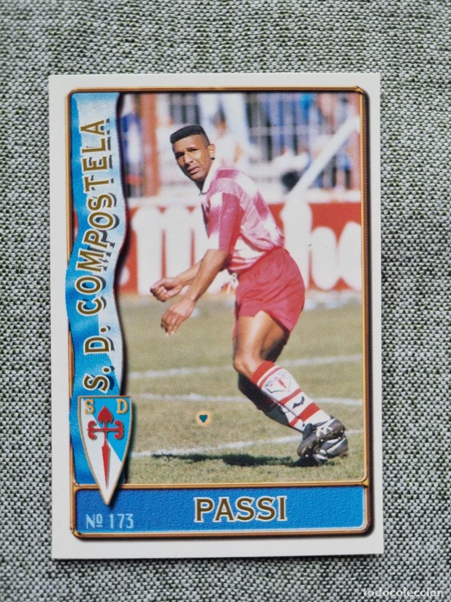 Cromos de f&uacute;tbol: 173 PASSI (SD Compostela). Las Fichas de la Liga 1996 1997 96 97 (Mundicromo)