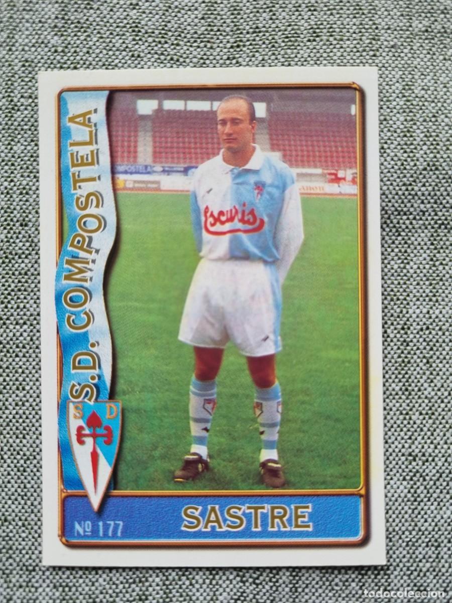 Cromos de Futebol: 177 SASTRE (SD Compostela). Las Fichas de la Liga 1996 1997 96 97 (Mundicromo)