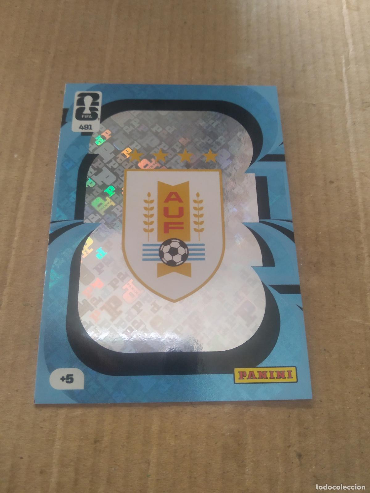 Figurine di Calcio: 491 ESCUDO URUGUAY CROMO FUTBOL PANINI ADRENALYN MUNDIAL 2026 WORLD CUP