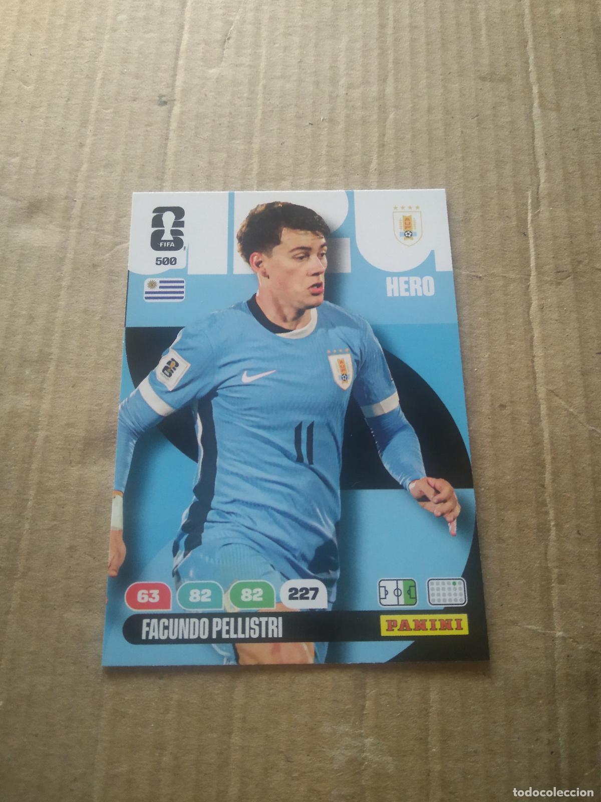 Cromos de Futebol: 500 FACUNDO PELLISTRI URUGUAY CROMO FUTBOL PANINI ADRENALYN MUNDIAL 2026 WORLD CUP