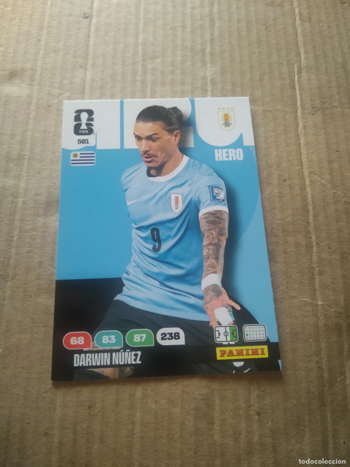 Cromos de Futebol: 501 DARWIN NU&Ntilde;EZ URUGUAY CROMO FUTBOL PANINI ADRENALYN MUNDIAL 2026 WORLD CUP