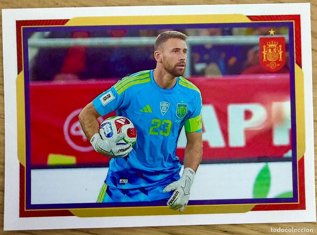 Cromos de f&uacute;tbol: 06 6 UNAI SIMON SELECCION ESPA&Ntilde;OLA CARREFOUR ESPA&Ntilde;A 2026 26 STICKER SIN PEGAR PANINI