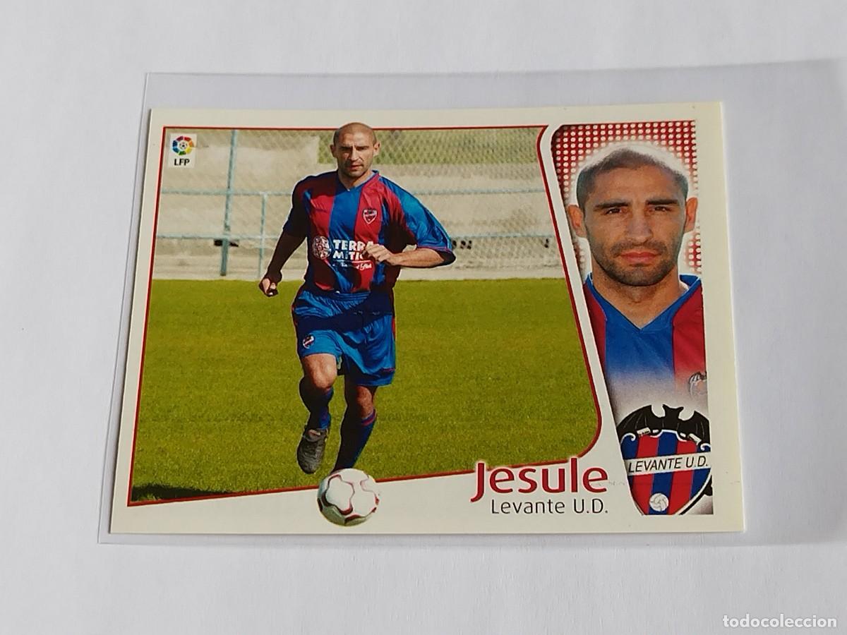 Cromos de f&uacute;tbol: JESULE LEVANTE UD - COLECCIONES EDICIONES ESTE LA LIGA 2004 2005 - PANINI 04 05 SIN PEGAR