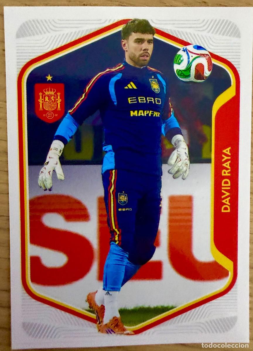 Cromos de f&uacute;tbol: 11 DAVID RAYA SELECCION ESPA&Ntilde;OLA CARREFOUR ESPA&Ntilde;A 2026 26 STICKER SIN PEGAR PANINI