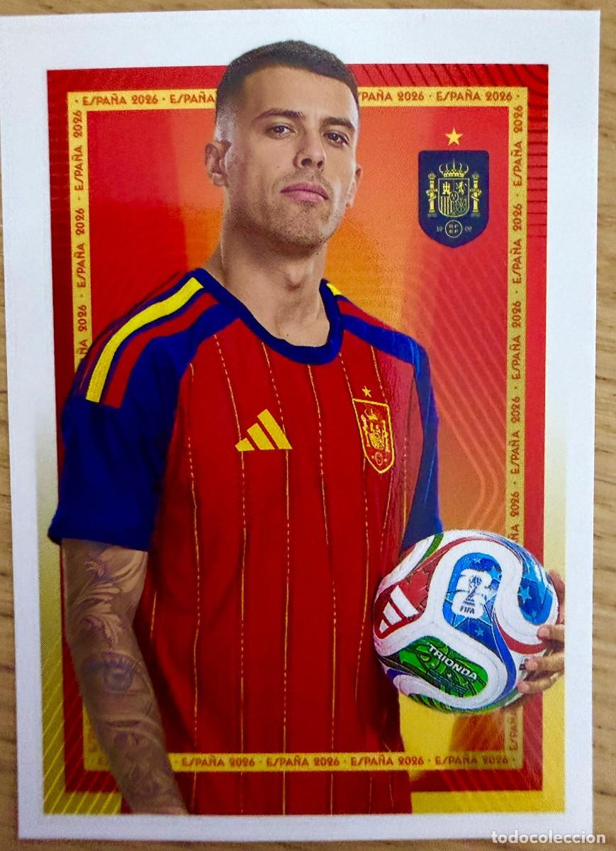 Cromos de f&uacute;tbol: 13 PEDRO PORRO SELECCION ESPA&Ntilde;OLA CARREFOUR ESPA&Ntilde;A 2026 26 STICKER SIN PEGAR PANINI