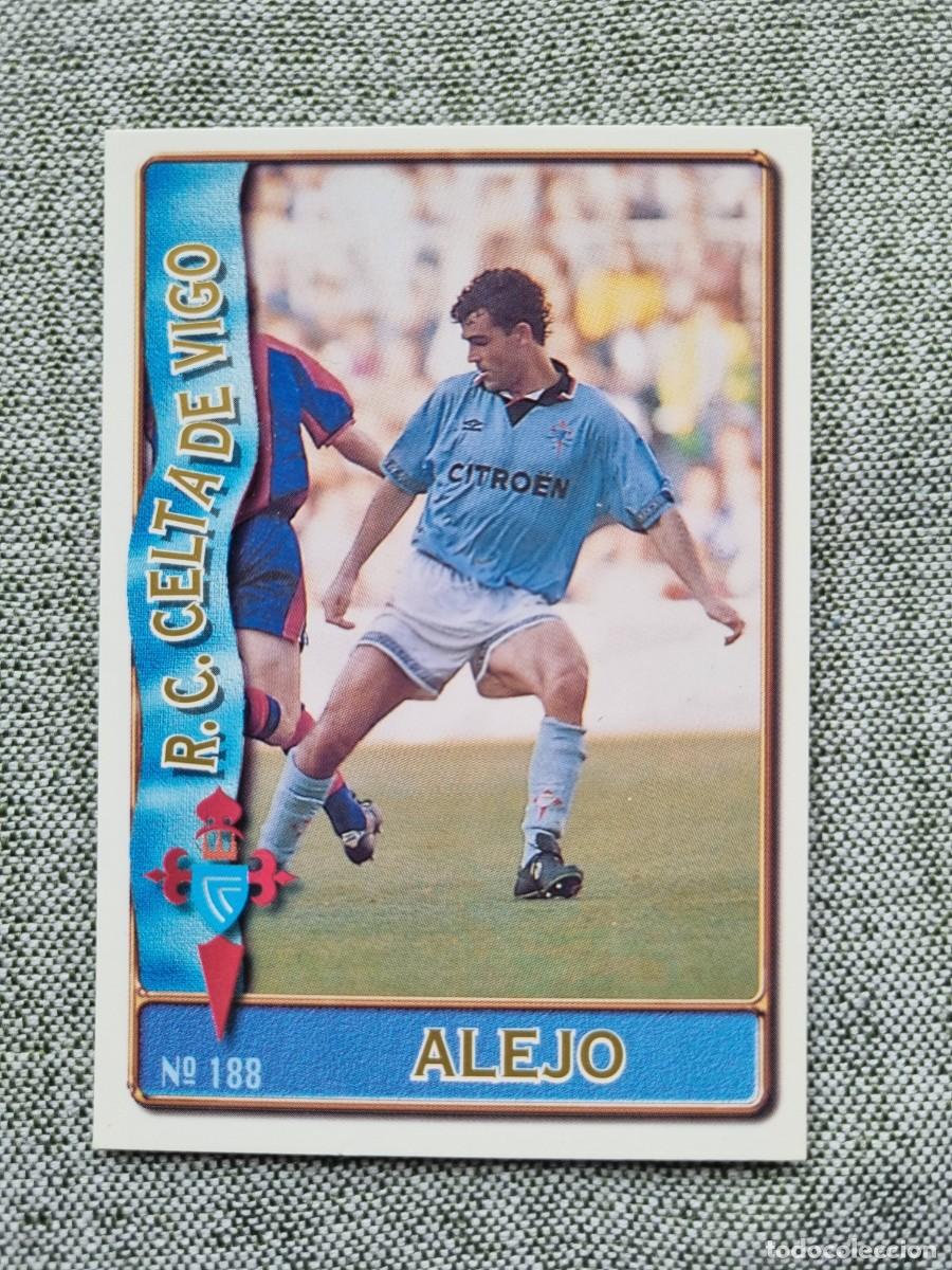 Cromos de f&uacute;tbol: 188 ALEJO (RC Celta de Vigo). Las Fichas de la Liga 1996 1997 96 97 (Mundicromo)