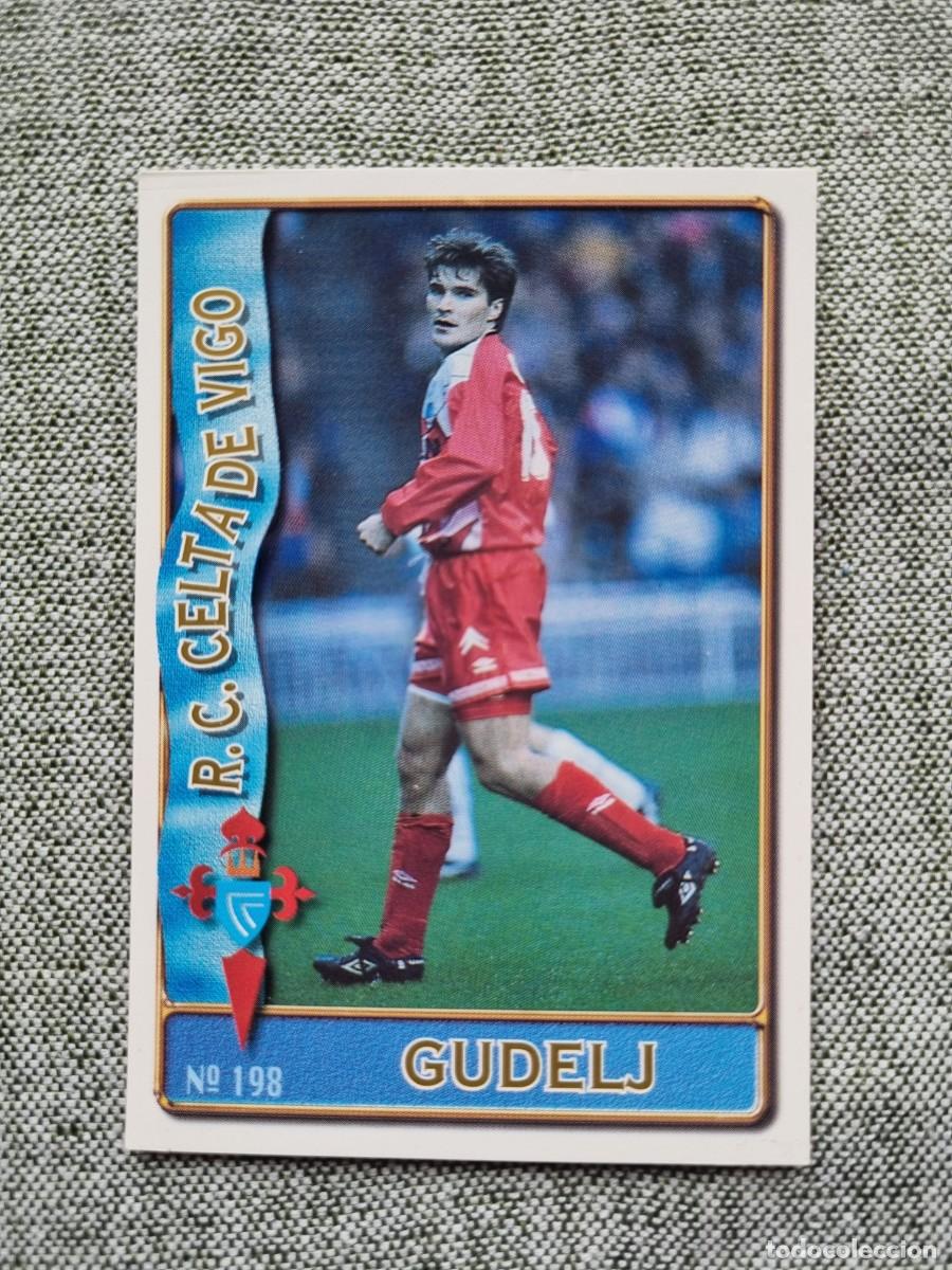 Cromos de f&uacute;tbol: 198 GUDELJ (RC Celta de Vigo). Las Fichas de la Liga 1996 1997 96 97 (Mundicromo)